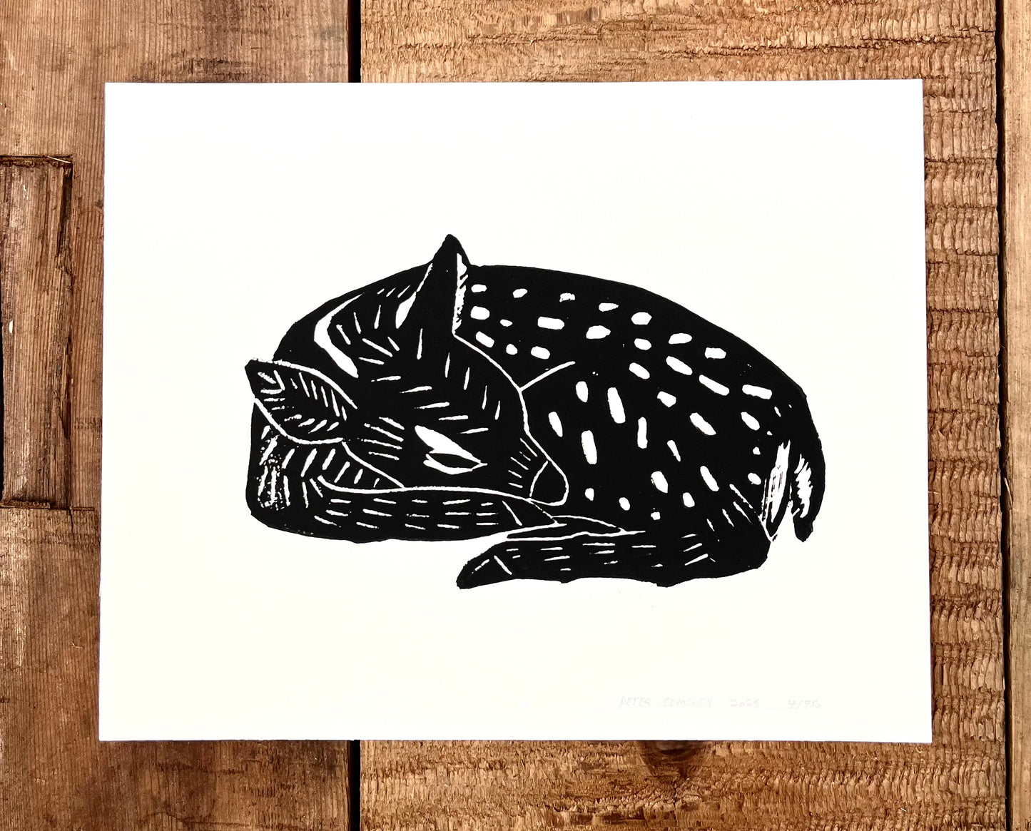 Fawn Block Print