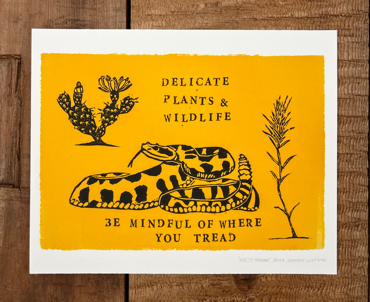 Osoyoos Block Print