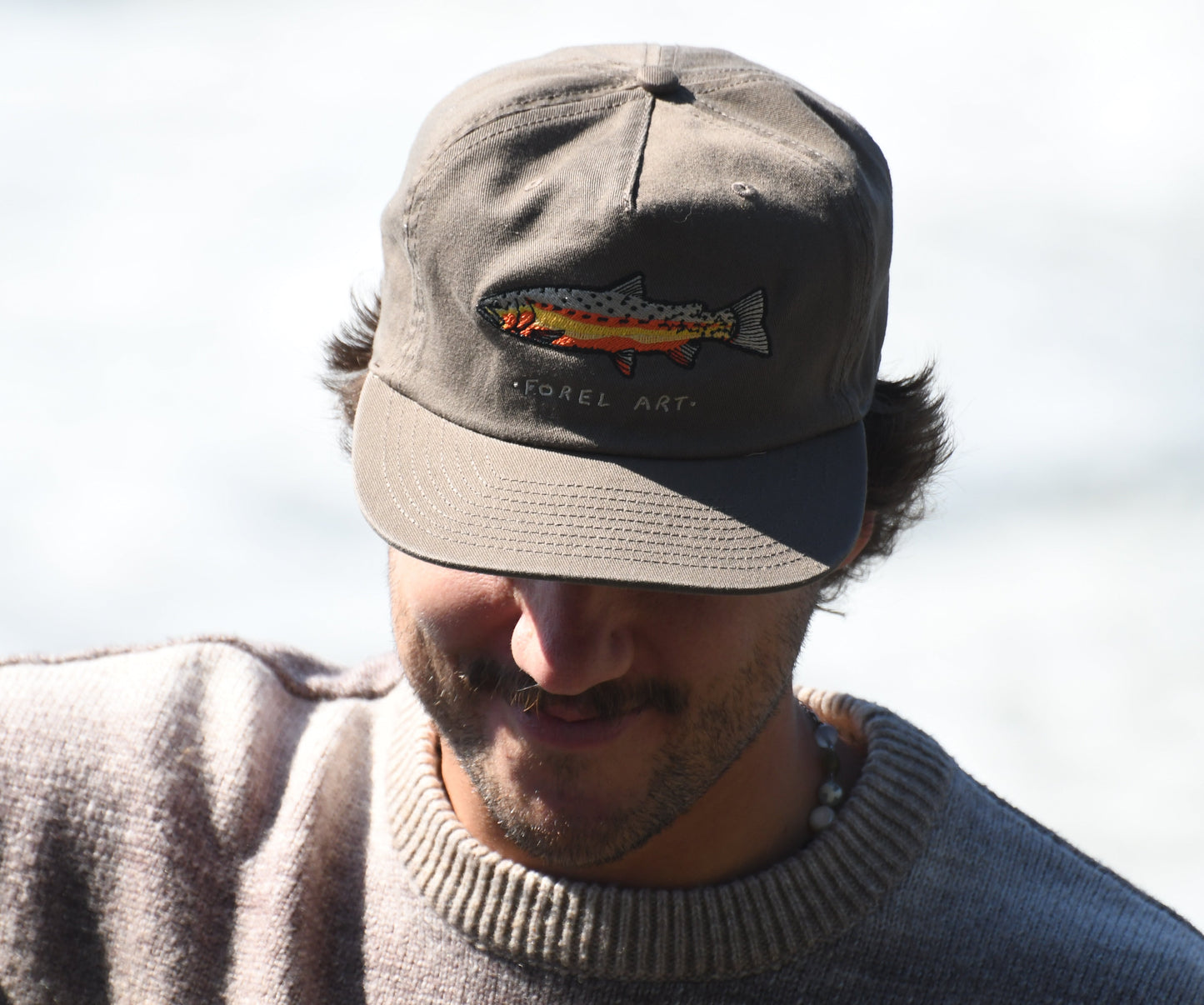 Cutthroat trout hat