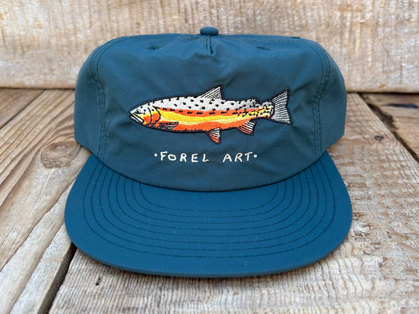 Cutthroat trout hat