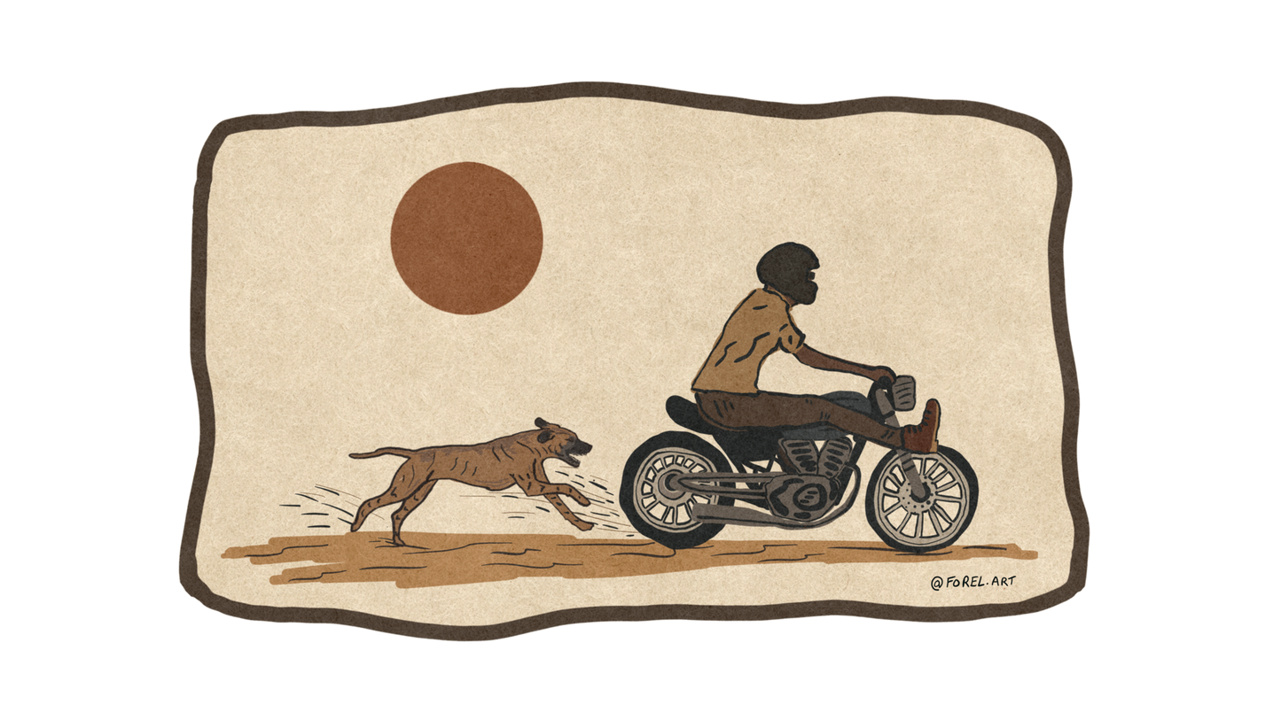 Moto sticker