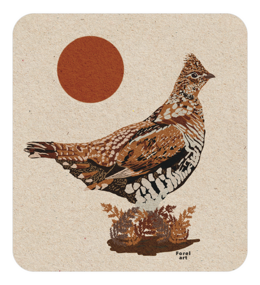 Grouse sticker 3"